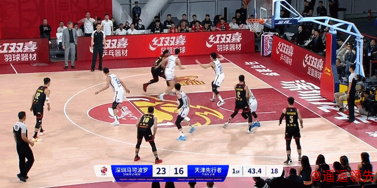 CBA-萨林杰25+13萨姆纳17分 广东胜天津迎8连胜